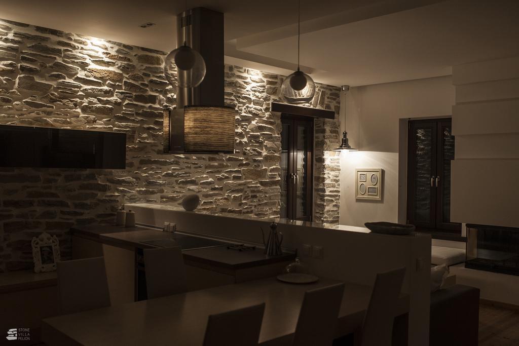 Stone Villa Pelion Áfissos Esterno foto